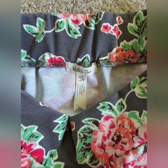 Matilda Jane XSMALL Cheryl Skater Skirt Floral Print Sz. XS - Picture 4 of 5